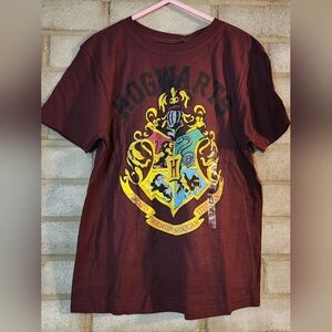 Warner Bros. Hogwarts Maroon Kids T-Shirt